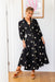 The Isla Dress - Dark Majora - Sparrow & Finch Boutique