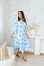 The Isla Dress - Sky Blue Majora - Sparrow & Finch Boutique