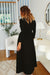 The Ivalo Dress - Ivory Black - Sparrow & Finch Boutique
