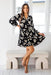 The Karlie Dress - Dark Tropical - Sparrow & Finch Boutique
