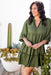 The Karlie Dress - Khaki Green - Sparrow & Finch Boutique