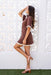 The Keziah Dress - Brown - Sparrow & Finch Boutique