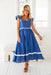 The Kinsley Dress - Blue - Sparrow & Finch Boutique
