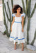 The Kinsley Dress - White - Sparrow & Finch Boutique