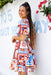 The Lacy Dress - Vivid Mosaic - Sparrow & Finch Boutique