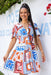The Lacy Dress - Vivid Mosaic - Sparrow & Finch Boutique