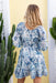 The Lainey Dress - Aegean Blue - Sparrow & Finch Boutique
