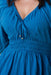 The Lainey Dress - Olympic Blue - Sparrow & Finch Boutique