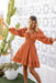 The Lainey Dress - Rust - Sparrow & Finch Boutique