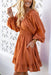 The Lainey Dress - Rust - Sparrow & Finch Boutique