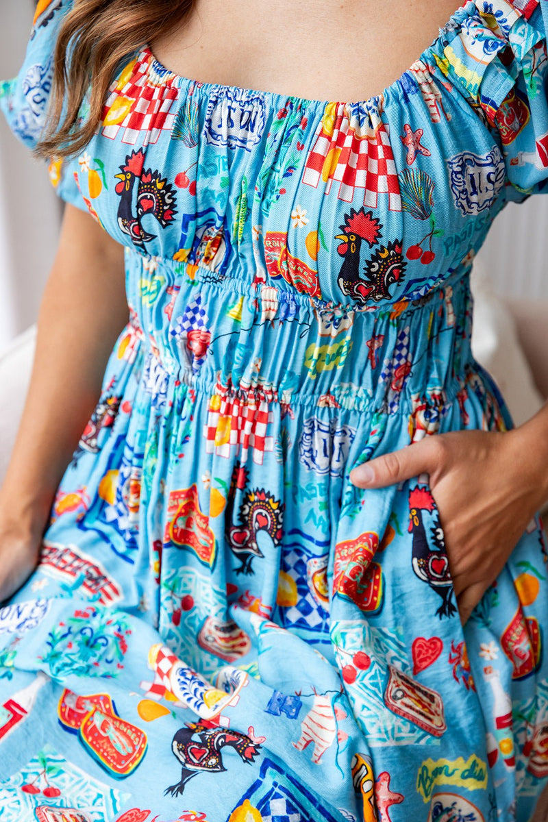 The Lanai Dress - Costa Azul