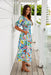 The Lanai Dress - Santorini Blue - Sparrow & Finch Boutique