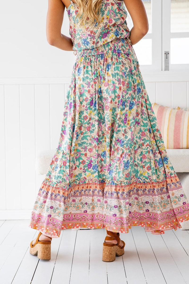 The Laylia Skirt - Floral Amorita