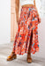 The Laylia Skirt - Tangelo - Sparrow & Finch Boutique