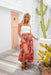 The Laylia Skirt - Tangelo - Sparrow & Finch Boutique