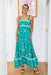 The Laylo Dress - Marine Green - Sparrow & Finch Boutique