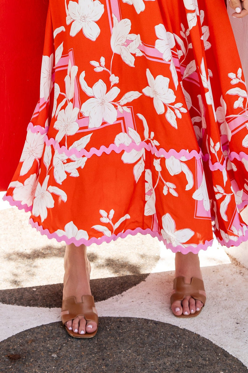 The Laylo Dress - Sun-kissed Blooms