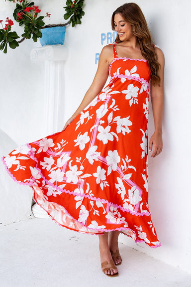 The Laylo Dress - Sun - kissed Blooms - Sparrow & Finch Boutique
