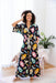 The Lazio Jumpsuit - Mythos Noir - Sparrow & Finch Boutique
