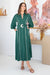 The Leah Dress - Castleton Green - Sparrow & Finch Boutique