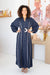 The Leah Dress - Navy - Sparrow & Finch Boutique