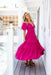 The Leisha Dress - Bright Pink - Sparrow & Finch Boutique
