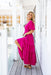 The Leisha Dress - Bright Pink - Sparrow & Finch Boutique