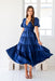 The Leisha Dress - Navy Blue - Sparrow & Finch Boutique