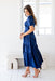 The Leisha Dress - Navy Blue - Sparrow & Finch Boutique