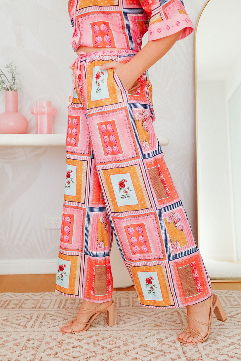 The Leni Pants - Pink Pavilion
