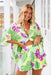 The Leta Shirt - Tropical Lime - Sparrow & Finch Boutique