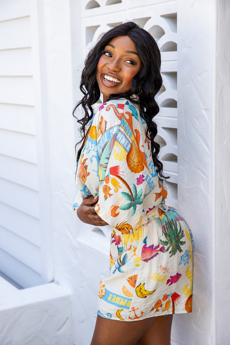 The Leta Shorts - Beachy Bliss