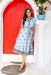 The Letizia Dress - Blue Majesta - Sparrow & Finch Boutique