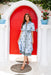 The Letizia Dress - Blue Majesta - Sparrow & Finch Boutique