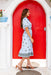 The Letizia Dress - Blue Majesta - Sparrow & Finch Boutique