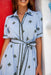 The Letizia Dress - Blue Majesta - Sparrow & Finch Boutique