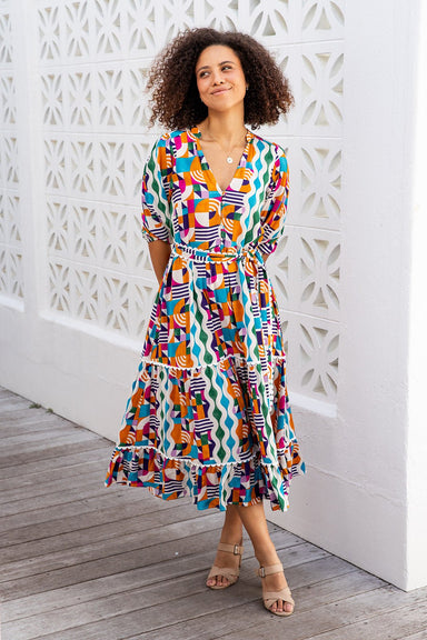 The Lilith Dress - Pop Art - Sparrow & Finch Boutique
