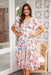 The Lorenza Dress - Coastal Blooms - Sparrow & Finch Boutique