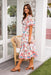 The Lorenza Dress - Coastal Blooms - Sparrow & Finch Boutique