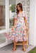 The Lorenza Dress - Coastal Blooms - Sparrow & Finch Boutique
