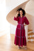 The Luciana Dress - Wineberry - Sparrow & Finch Boutique