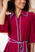 The Luciana Dress - Wineberry - Sparrow & Finch Boutique