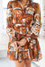 The Luella Dress - Cocoa Cabana - Sparrow & Finch Boutique