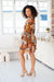The Luella Dress - Cocoa Cabana - Sparrow & Finch Boutique
