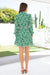 The Luella Dress - Emerald Maze - Sparrow & Finch Boutique
