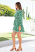 The Luella Dress - Emerald Maze - Sparrow & Finch Boutique