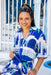 The Luno Dress - Paros Blue - Sparrow & Finch Boutique