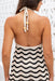 The Lyrica Dress - Black Striped - Sparrow & Finch Boutique