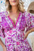 The Macy Dress - Blooming Purple - Sparrow & Finch Boutique