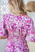 The Macy Dress - Blooming Purple - Sparrow & Finch Boutique